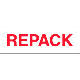 Box Packaging Inc T902P07 Tape Logic® Carton Sealing Tape, Repack , 2" x 110 yds., Red/White image.