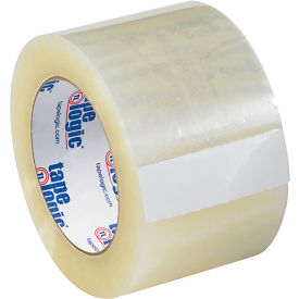 Box Packaging Inc T905126 Tape Logic® 126 Quiet Carton Sealing Tape, 3" x 110 yds., Clear image.