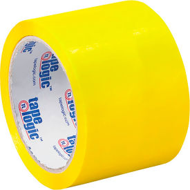 Box Packaging Inc T90522Y Tape Logic® Colored Carton Sealing Tape, 3" x 55 yds., Yellow image.