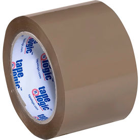 Box Packaging Inc T905350T Tape Logic® 350 Industrial Carton Sealing Tape, 3" x 55 yds., Tan image.
