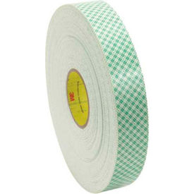 Box Packaging Inc T9534016R 3M™ 4016 Double Sided Foam Tape 1/2" x 5 Yds. 1/16" Thick Natural image.