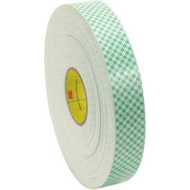 Box Packaging Inc T9554016R 3M™ 4016 Double Sided Foam Tape 1" x 5 Yds. 1/16" Thick Natural image.
