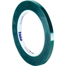 Tape Logic® PET Tape 1/2"W x 72 Yards Green 2/Case 