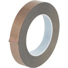 PTFE Glass Cloth Tape, 3/4" x 36 Yds., 3 Mil, Brown, 1 Roll/Case view 2