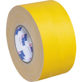 Industrial Gaffers Tape, 4" x 60 Yds., 11 Mil, Yellow, 12 Rolls/Case view 2