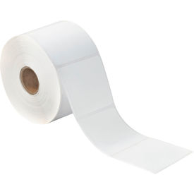 Desktop Direct Thermal Labels 1"W x 1"L 1" Core White 24 Rolls/Case 