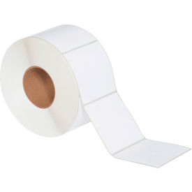 Direct Thermal Labels 1-1/2"W x 1-1/2"L White 8 Rolls/Case 