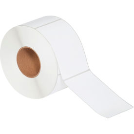 Direct Thermal Labels, 4"W x 8"L, White, 4 Rolls/Case view 2