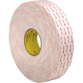 3M&#153; 4945 Double Sided VHB&#153; Acrylic Foam Tape 2"" x 5 Yds. 45 Mil White