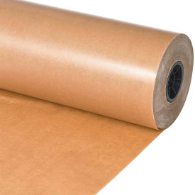 Box Packaging Inc WP3630 Waxed Paper, 36"W x 1500L, Kraft, 1 Roll image.