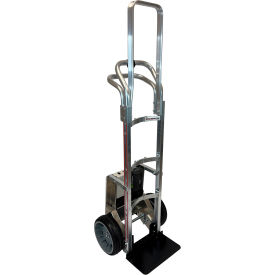 Liberator Power Assist Hand Truck, Std. Square Loop Handle, 14" x 7-1/2" Noseplate, 60"H, 600 lb Cap view 2