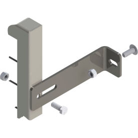 Wirecrafters - RackBack® Wire Mesh PR Enclosure -4""-6"" Mount Offset Clips - 4pcs