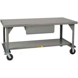 Little Giant WW3036-HD-6PHFL Little Giant® Welded Steel Mobile Workbench, 36 x 30", Drawer, 7 Gauge image.