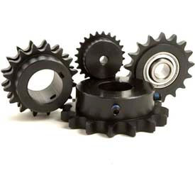 Bearings Limited 06A15H TRITAN Sprocket 06A15H, Metric, A Plate, 3/8" Pitch, 8MM Bore, 15 Teeth image.