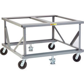 Little Giant® Fixed Height Mobile Pallet Stand 48" x 48" Open Deck 