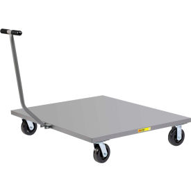 Little Giant® Pallet Dolly with T-Handle 40" x 48" Solid Deck 
