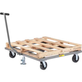 Little Giant® Pallet Dolly with T-Handle 42" x 48" Floor Lock 