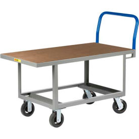 Little Giant RNH-2448-6MR Little Giant® Work Height Platform Truck with Hardboard Top RNH-2448-6MR - 24 x 48 image.