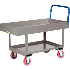 Little Giant RNL2X6-3060-6PY Little Giant® Work Height Platform Truck RNL2X6-3060-6PY with 6" Deep Deck 30 x 60 Fixed Height image.