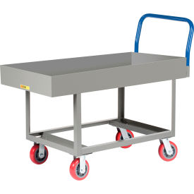 Little Giant RNLX6-2460-6PY Little Giant® Work Height Platform Truck RNLX6-2460-6PY with 6" Deep Deck 24 x 60 Fixed Height image.