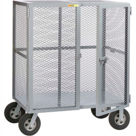 Little Giant® Security Box Truck 1500 lb. Capacity 48"L x 30"W x 60"H Gray 