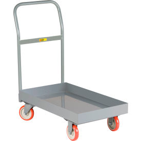 3" Lip Edge Platform Truck T720-X3 - 24 x 48 - 1200 Lb. Capacity view 2
