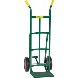 Little Giant TF-220-10 Little Giant® Reinforced Nose Hand Truck TF-220-10 - 10" Rubber with Foot Kick & Dual Handle image.