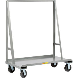 Little Giant AF1S-2448-2R Little Giant® Panel Truck w/ Rigid & Swivel Casters, 3600 lb. Cap., 48"L x 24"W, Gray image.