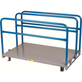 Adjustable Sheet & Panel Rack, 48"W x 30"D x 32"H, 3600 lb. Capacity, Gray view 2