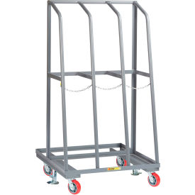 Mobile Vertical Bar Rack, 3 Bays, 1500 lb. Capacity, 36"W x 36"D x 69"H view 2