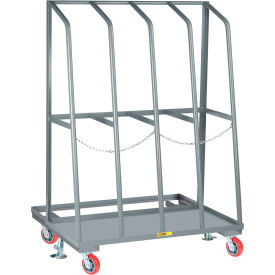 Little Giant® Mobile Vertical Bar Rack 4 Bays 2000 lb. Capacity 48"W x 36"D x 69"H 