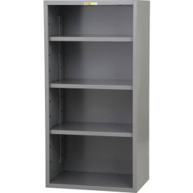 Little Giant® 5 Shelf HD Welded Steel Closed Shelving 48-1/4"W x 24-1/2"D x 72"HStarterGray 
