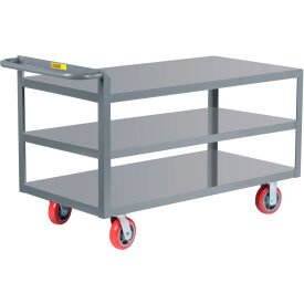 Little Giant® Merchandise Collector 3 Shelves Flush 3600 lb. Cap. 53-1/2"L x 30"W x 34"H 