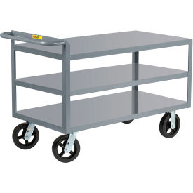 Little Giant® Merchandise Collector 3 Shelves Flush 2400 lb. Cap. 53-1/2"L x 30"W x 36"H 