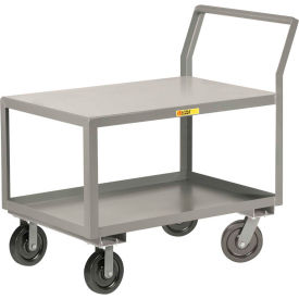 Little Giant GCK-3060-8PH Little Giant® Utility Cart w/2 Shelves, 3600 lb. Capacity, 63"L x 30"W x 44-1/2"H image.