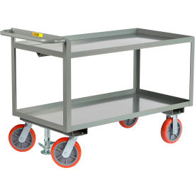 Little Giant® Merchandise Collector 2 Shelves Lipped 3600 lb. Cap. 54"L x 30"W x 36"H 
