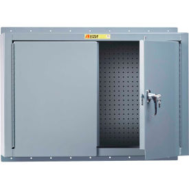 Little Giant HC-36-PB Little Giant® Wall Storage Cabinet HC-36-PB with Pegboard Back Panel 36"W x 10"D x 24"H image.