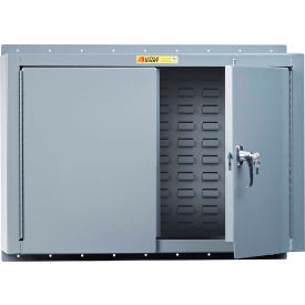 Little Giant HC-48-LP Little Giant® Wall Storage Cabinet HC-48-LP with Louvered Back Panel 48"W x 10"D x 24"H image.