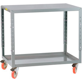 Little Giant IP-1832-2AH-TL Little Giant® Mobile Steel Work Table, 32 x 18", Adjustable Height, Lock Brakes image.