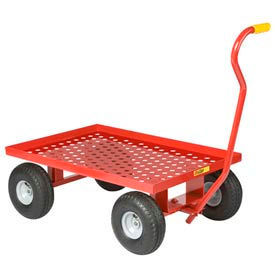 Little Giant LWP-2436-10 Little Giant® Nursery Wagon Truck LWP-2436-10 - Perforated Deck - 10 x 2.50 Rubber Wheel image.