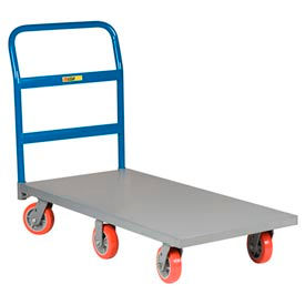 Little Giant® 6-Wheel Platform Truck 6" Polyurethane Wheels 3600 lb. Capacity 48" x 24" Deck 