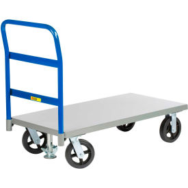 HD Platform Truck NBB-2436-8MR-FL - 24 x 36 - MORT Wheels with Floor Lock view 2