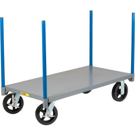 Little Giant® Pipe Stake Truck 63"L x 24"W Mold-on Rubber Wheels 