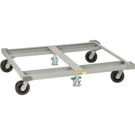 Little Giant Pallet Dolly PD-48-6PH-2FLLR - 48 x 48 with Floor Locks & Load Retainers
