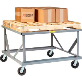 Little Giant PDF-4048-6PH Little Giant® Fixed Height Pallet Stand PDF-4048-6PH - 40 x 48 Open Deck image.