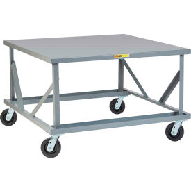 Little Giant PDFS-4048-6PH Little Giant® Fixed Height Pallet Stand PDFS-4048-6PH - 40 x 48 Solid Deck image.