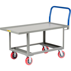 Little Giant RNL-2448-6PY Little Giant® Work Height Platform Truck RNL-2448-6PY with Lip Edge 24 x 48 Fixed Height image.