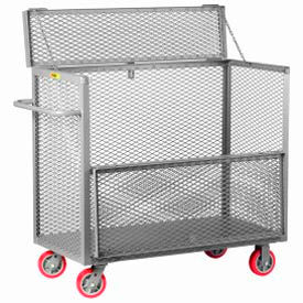 Little Giant® Security Box Truck with Drop Gate 3600 lb. Capacity 60"L x 24"W x 47"H 