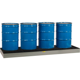 Little Giant® Low Profile Spill Control Platform 4 Drum 93 Gallon 