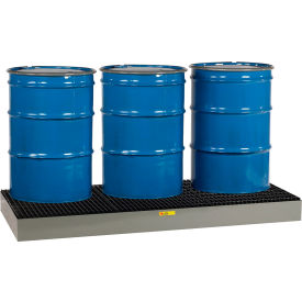 Little Giant® Low Profile Spill Control Platform 3 Drum 66 Gallon 